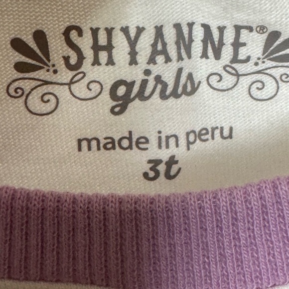 SHYANNE GIRLS' RODEO SHORT SLEEVE GRAPHIC RINGER TEE 3T - Picture 4 of 4